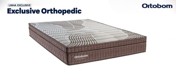 Colchao Queen Exclusive Orthopedic 158x198x28 Ortobom