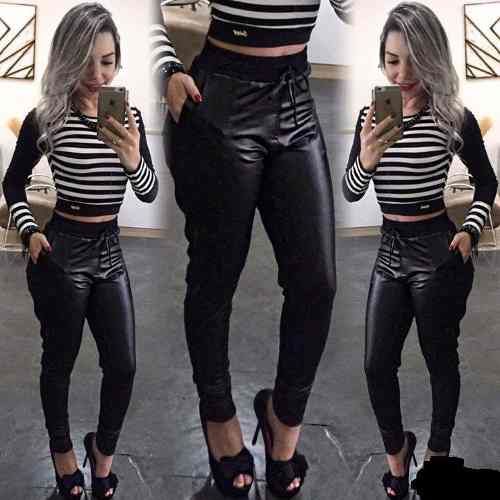 ♡ Conjunto Cropped E Calça Legging