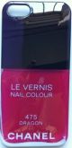 CASE ESMALTE CHANEL VERMELHO 475 DRAGON PARA IPHONE 5 e 5s