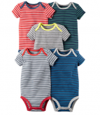 Conjunto 5 Peças Carter's Original 12 Meses Bebês Meninos