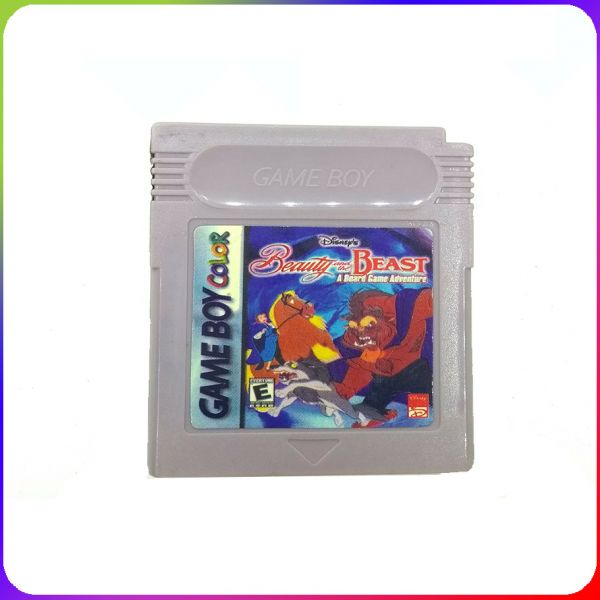 Cartucho Beauty and the Beast - A Board Game Adventure Nintendo Gameboy Color GBC Jogo de Vídeo Game