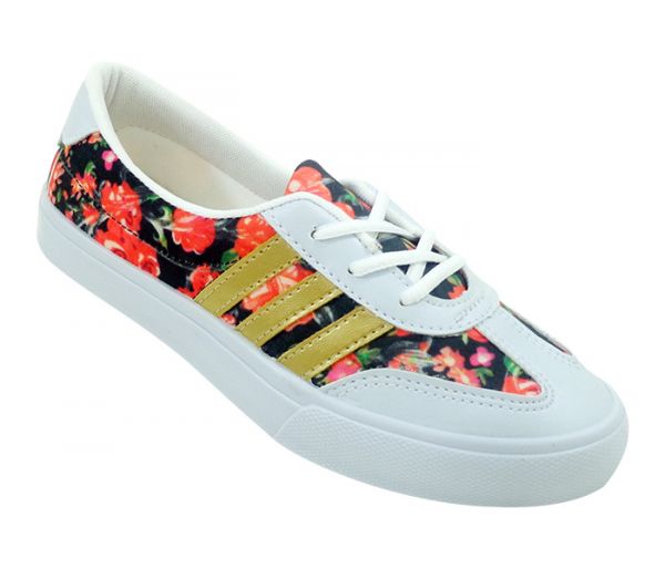 Sapatilha Feminina Adidas Floral
