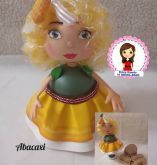 Kit boneca abacaxi