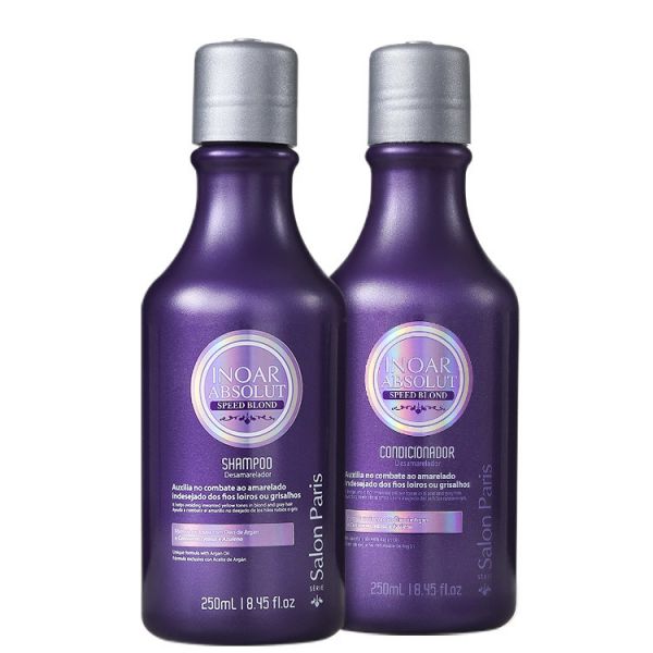 2.Kit Inoar Absolut Speed Blond Duo Violet (2 Produtos)