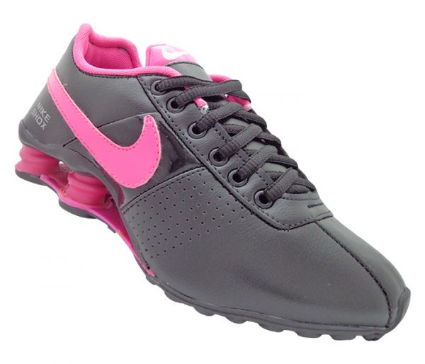 Tênis Feminino Nike Shox Deliver Preto e Pink