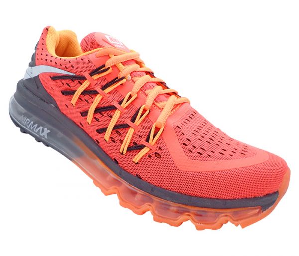 Tênis Nike Air Max 2015 Laranja e Preto MOD:13101 Lançamento 2015