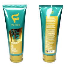 Creme Para Pentear Banho De Óleos Fashion 12 Unidades