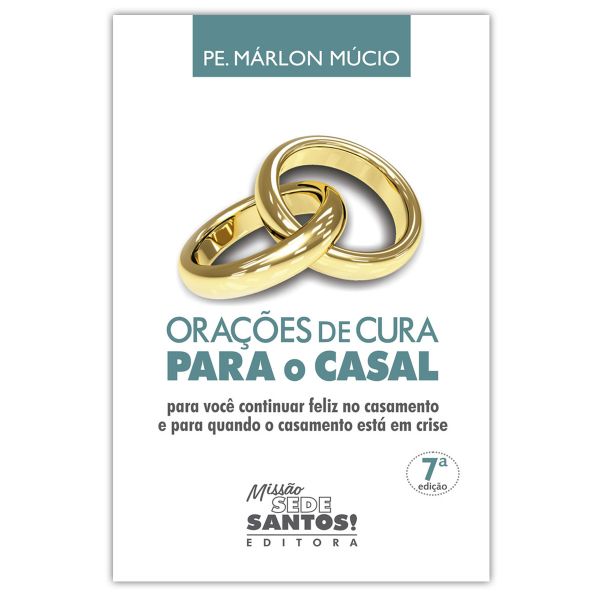 Livro Orações de Cura para o Casal Padre Marlon Múcio  - LV01