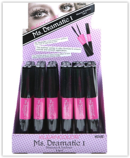 KleanColor - Mascara e Delineador 2 x 1