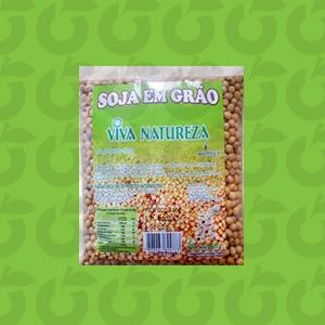 Soja em Grãos 500 Gramas Viva Natureza