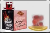 KIT BOLINHA MORANGO COM CHAMPANHE