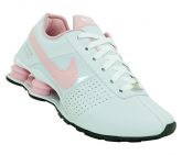 Tênis Nike - Tênis Feminino Nike Shox Deliver Branco e Rosa