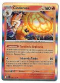 Pokemon Cinderace Holofoil Escarlate e Violeta Mega Evolução