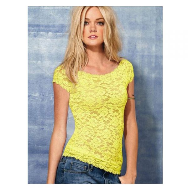 Blusa Floral Renda VAF0094