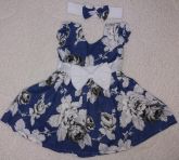 Vestido Floral Azul
