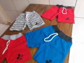 Short moletom infantil