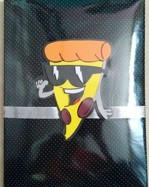 Caderno Steve Pizza.