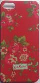 CASE CATH KIDSTON ROSAS FUNDO VERMELHO PARA IPHONE 5 E 5S