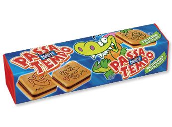 BISCOITO PASSATEMPO RECHEADA CHOCOLATE