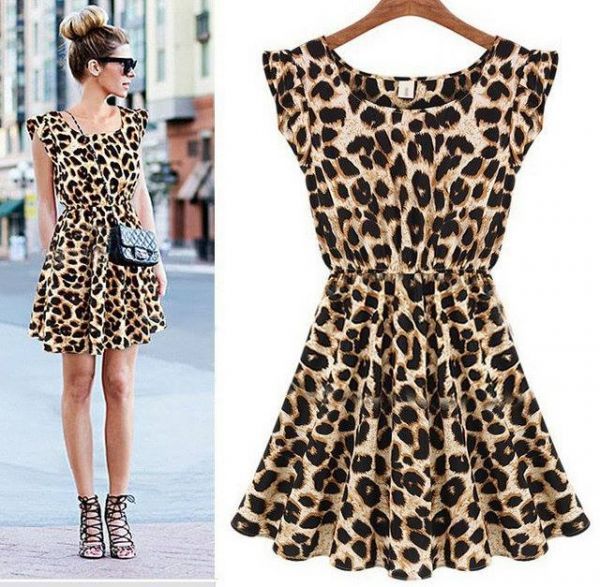 Vestido de onça