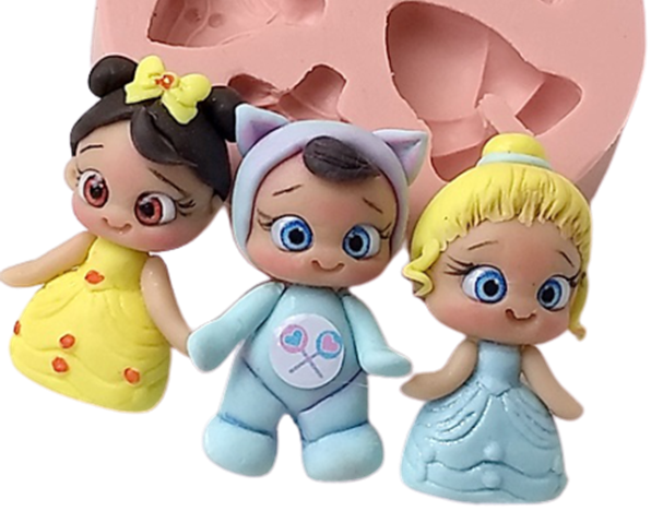 Kit com 05 Cartelas de Olhos Moana 410PP - 100 pares de olhos cada