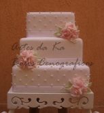 Bolo cenográfico Casamento