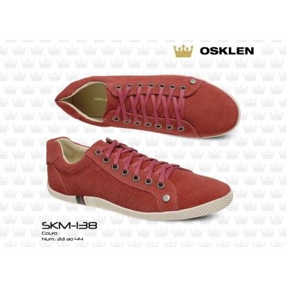 SAPATENIS OSKLEN COURO  Cód. do produto: SKM-138