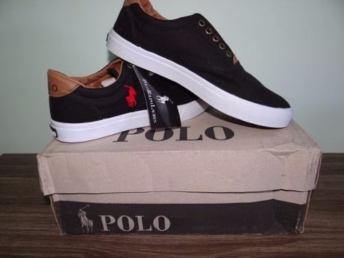 Tênis Polo Ralph Lauren Vaugh Preto MOD:11804