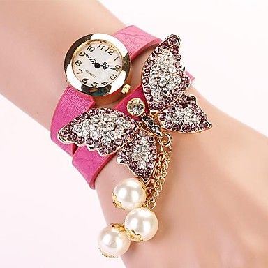 Relógio Quartz, Resistente, Pulseira de Couro. Frete Grátis.