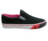 Tênis All Star Skid Grip Preto e Rosa 12074