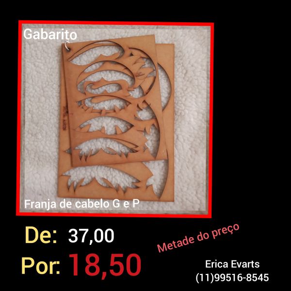 Franja de cabelo G e p