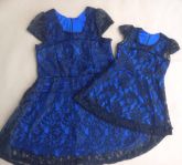 vestido RENDA tal mãe tal filha