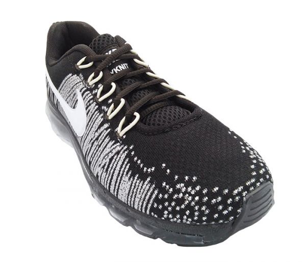 Tênis Nike Flyknit Air Max Preto e Branco