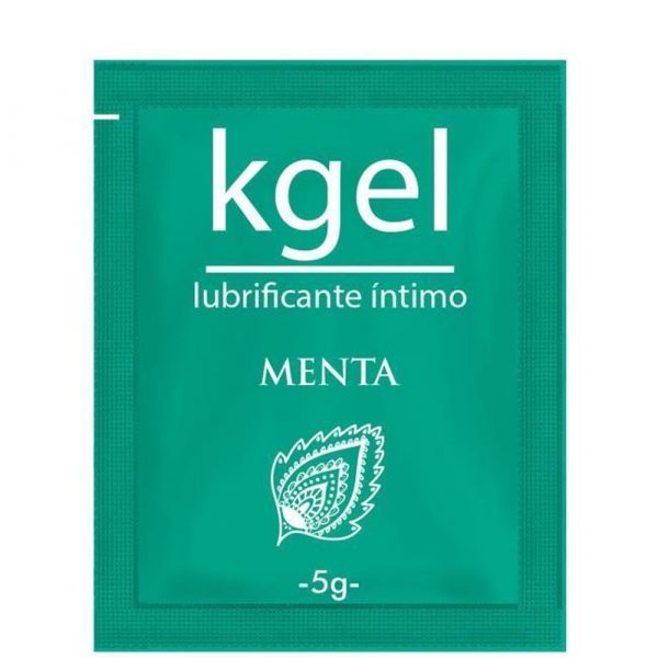 Lubrificante íntimo Aromatizado 5g Kgel – Menta