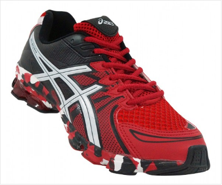 Tênis Asics - Tênis Asics Gel Sendai X Vermelho e Preto