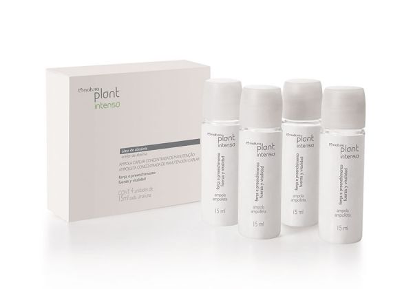 Ampolas Concentradas de Manutenção Natura Plant - 4und de 15ml