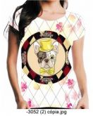 T-Shirt Blusa Feminina P M G