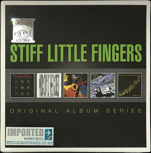 Stiff Little Fingers Original Album Series 2014 (Box 05 Cd's - Importado)