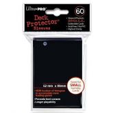 ULTRA PRO 60 SMALL SIZE BLACK DECK PROTECTOR SLEEVES FIT