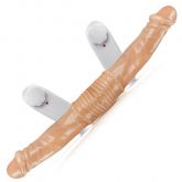 Prótese Dupla Com Vibrador 43,7 X 2,5Cm Sexy Fantasy