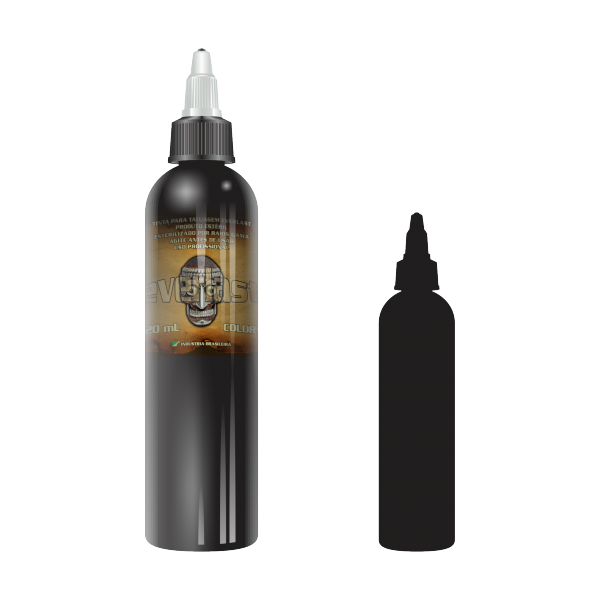 Outliner Black (Preto Linha) Everlast - 240ml