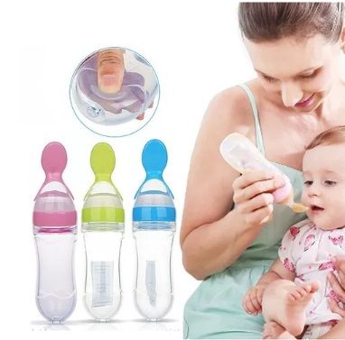 Mamadeira Colherzinha de Silicone