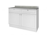 Balcao 120 2P2P Americana Branco Nesher