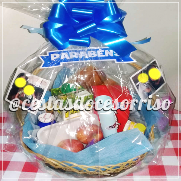 -Cesta Personalizada Aniversáio