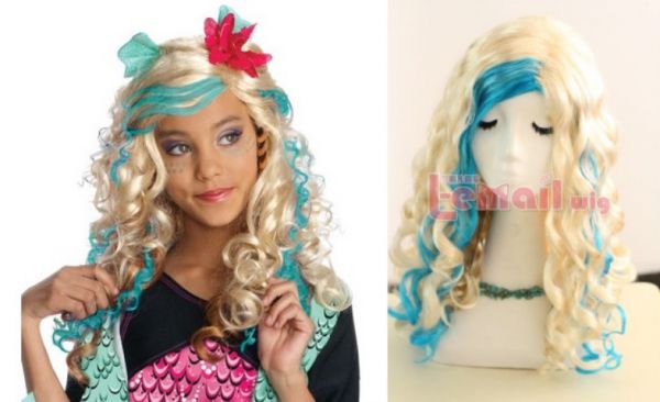 Peruca Lagoona Blue [Monster High]