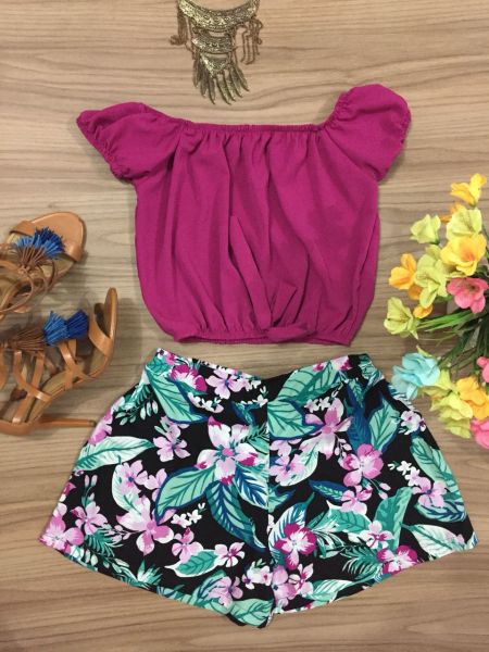 CONJUNTO ALESSANDRA ROXO