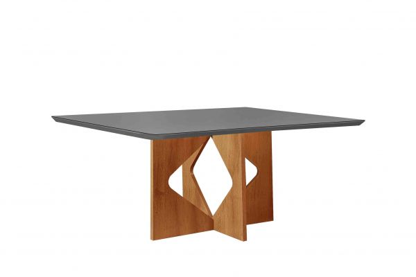 Mesa Milao 120x90 Tmp Smart Cinamomo Vdr Grafite Cel Mov