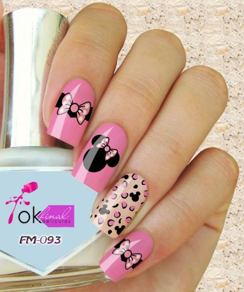 Adesivos para Unhas Mod.Minie Cód.Fm -093