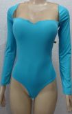 Body com detalhe tule frente e costas Cod: 00015