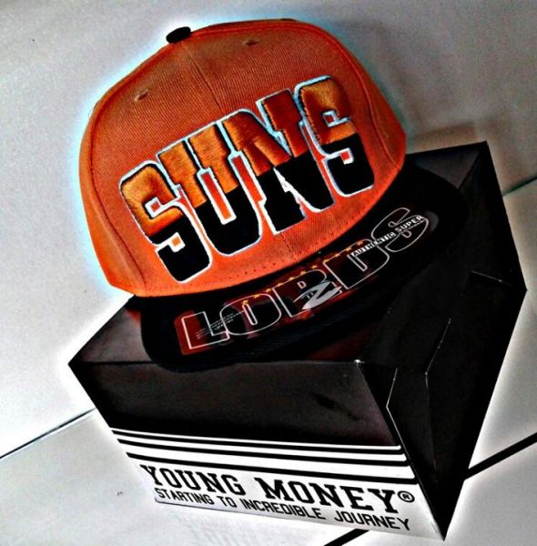 Suns Laranja com preto.